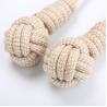 Buy cheap Beige Colors Long Size34cm Beige Cotton Dog Chew Rope Plush Toys from wholesalers