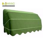 Window Dome Window Awnings French Dutch Canopy Waterproof Aluminium Retractable