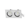 Buy cheap 2*10W 15 Degree Lens Of COB LED Ceiling Light With Meanwell Driver from wholesalers