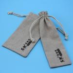 Jute / Linen Gift Package Natural color Custom Printed Jute Bags