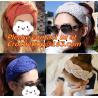 Buy cheap Cute Crochet Headbands Hair Head Band Bow Kid Baby Girl Accessories Knitted Headwrap Hair Band Fashion Knotted Crochet from wholesalers