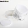 Buy cheap 50 30g Round Plastic Cosmetic Jars Personal Use With Liner And Cap from wholesalers