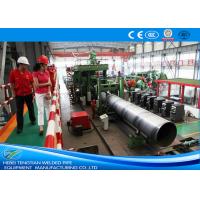 Buy cheap Erw Pipes carbon Steel Pipe Welding Machine / Welded Tube Mill product