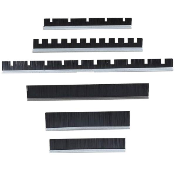 Buy cheap Bespoke 0.5mm Bristles Galvanized Channel Server Rack Brush from wholesalers