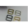 Buy cheap High quality 20 mm nickel color flat shape adjustable metal slide buckles for handbags from wholesalers