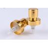 Buy cheap Gold Perfume Atomiser Pump , 18MM Aluminum Mist Sprayer For Perfume Bottles from wholesalers
