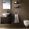Buy cheap PC Material Bathroom Washable Clear Towel Ring Holder Adhesive ISO9001 160mm Diameter from wholesalers