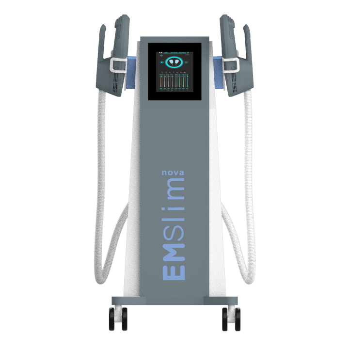EMT-8 Abdominal Build EMS Muscle Stimulator Machine , Slimming RF Cavitation Machine