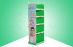 Heavy Duty 5 Shelf Pop Cardboard Display For Insect Resistant Hygroscopic