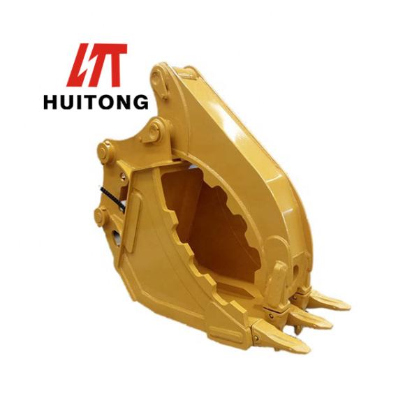 Buy cheap 0.3-0.65m3 Hydraulic Grab Bucket For Sany Excavator SY135 SY165 from wholesalers