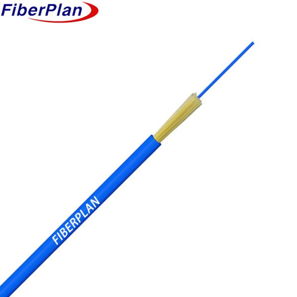 Buy cheap GJFJV 2 Core Indoor Optical Cable Fiber Optic Cable Customized Length Blue from wholesalers