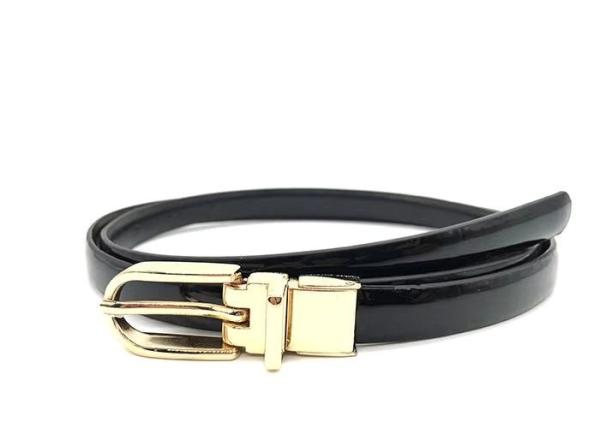 Buy cheap 1.5cm Female Fashion Leather Skinny Dress Belt With Metal Clip Buckle from wholesalers