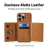 Buy cheap Customizable Leather Phone Case Magnetic Shockproof For IPhone And Samsung from wholesalers