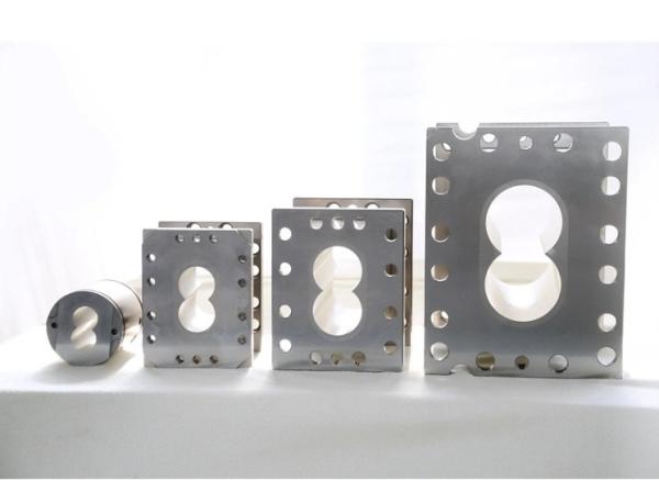 55 Combi Screw Segments Extruder Barrels High Abrasive Resistance Stable For