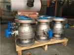 Buy cheap Stainless Steel Flange RF Trunnion mounted Ball Valve 6" 300LB from wholesalers