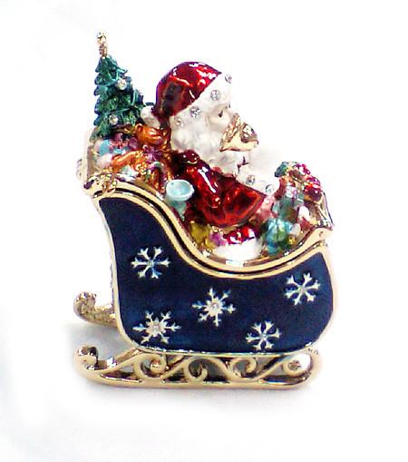 Buy cheap Christmas Santa Metal Decorative Box from wholesalers