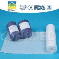 Buy cheap Surgical Absorbent Cotton Wool Gauze , Sterile Gauze Dressing 50m / 90m Length product