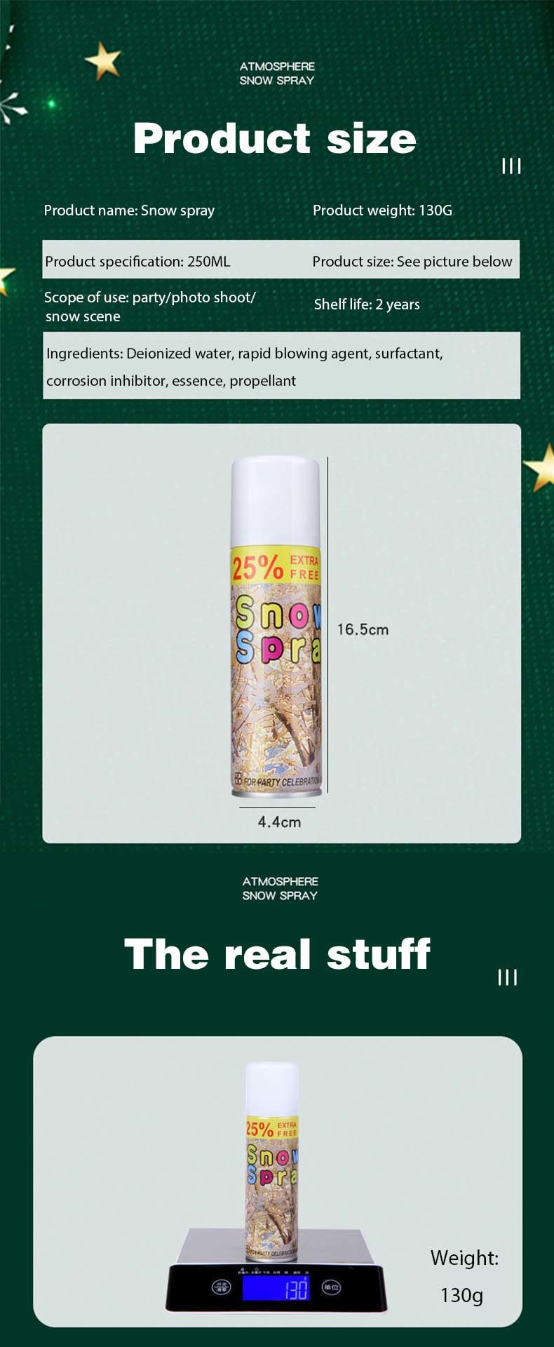 High Quality Carnival Multi Color Party Foam Snow Spray For Glass Event Party Supplies