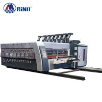 Buy cheap Carton Box Vacuum Transfer Flexo Printing Slotting Machine Stainless Steel product