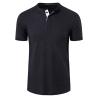 Buy cheap Summer New Cotton Loose Round Neck Men's Short Sleeve Solid T-Shirt from wholesalers