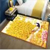 Buy cheap Light Luxury Peacock Pattern Bedroom Blanket Sofa Bedroom And Living Room Floor Carpets from wholesalers