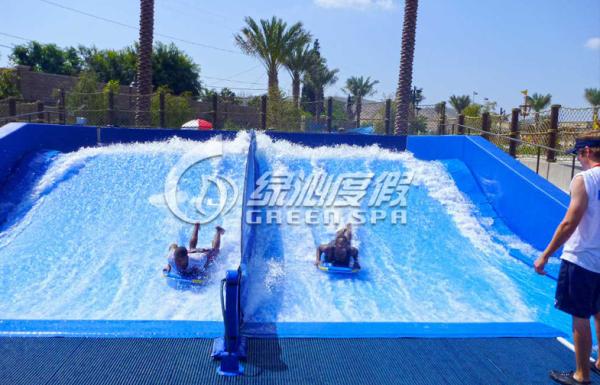 Adults Skateboarding Surfing Simulator Fiberglass Water Slide for Summer