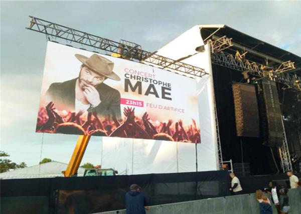 Buy cheap 6000nits SMD2525 Outdoor LED Screen Rental P4mm For Stage Background from wholesalers