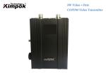 300-900MHz Audio COFDM Video Transmitter Wireless For Defense Headquarter
