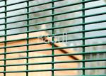 3" X 0.5" Anti Burglar Fence For Water Treatment Works , Plastic Coated Wire