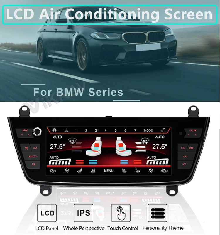 BMW 2 3 4 Serie 3GT M3 M4 Car AC Control Panel Screen 2013-2020 ODM