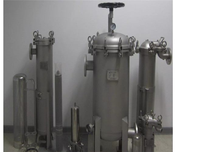 Water And Liquid Bag Filter Housings Customized Single Bag / Multiple Bags