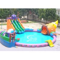 Buy cheap Seaworld giant octopus kids N adults inflatable water park on land for summer product
