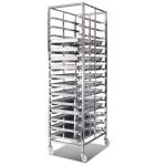 RK Bakeware China-Aluminum Bakery Bread Oven Baking Tray Cart Trolley Cake Rack