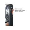 Buy cheap Black Resistance Upright Cycling Gym Equipment Spontaneous Electromagnetic Control from wholesalers