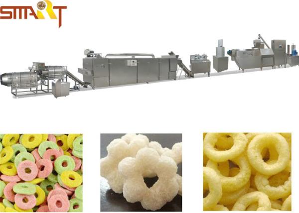 Buy cheap WEG Motor ABB Electric Parts SR -70 Corn Puff Extruder Machine , Corn Puff Making Machine from wholesalers
