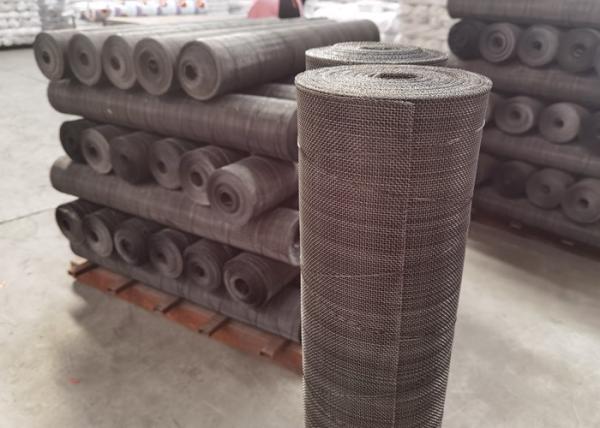 Buy cheap 15 Mesh 0.44mm iron Black Wire Cloth 0.914m Width 30m Length from wholesalers