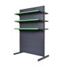 Buy cheap 2023 New Economical Cost Export Supermarket Shop Decoration Convenient Store Wall Gondola Supermarket Island Shelves from wholesalers