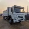 Buy cheap Used Howo Euro 2 371HP 375hp 40 Ton Tipper Truck 10 Wheel 6x4 Second Hand Dump Truck from wholesalers