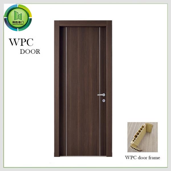 Buy cheap Residential Wpc Patio Solid Core Bedroom Door Wooden Anti Deformation from wholesalers
