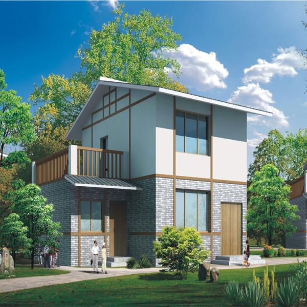 Buy cheap Prefabricated Houses Villa In High-End Resort Prefabricated Steel Frame House steel frame home / restaurant from wholesalers