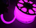 16mm 360 degree round pink festival lighting led neon flex lights 220V 120