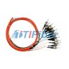 Buy cheap ST Fiber Optic Pigtail Muticore Fiber Cable with OFNP OFNR Jacket from wholesalers