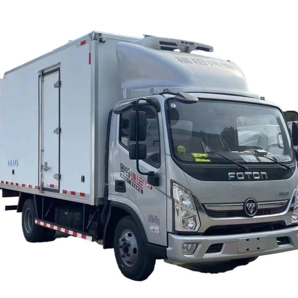 Buy cheap Foton Refrigerated Truck For Fresh Live Fish And Frozen Products Custom's Requirement from wholesalers