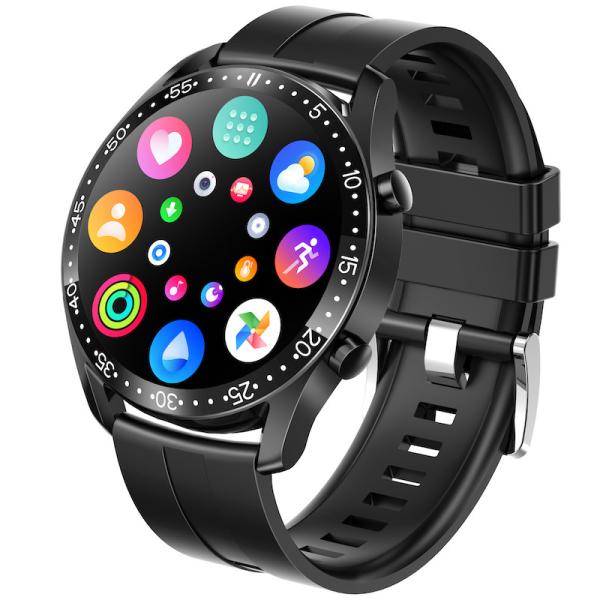 Buy cheap Custom C300PRO Black Round 280mAh Sport Fitness Tracker Device Smart Watch from wholesalers