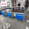 Buy cheap Steel Wood Chemistry Lab Workbench Laboratory Furniture Malaysia DTC105 DEG Hinges Fire Resistant For Safety Operations from wholesalers
