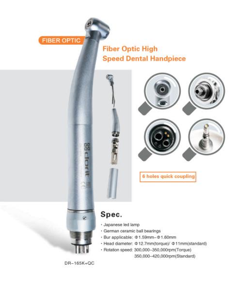 Buy cheap 6 Hole Dental High Speed Fiber Optic Handpieces Kavo Type from wholesalers