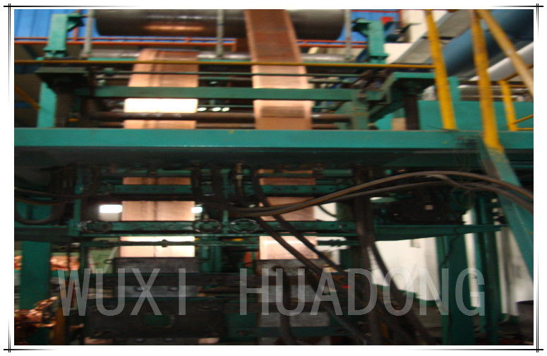 Copper Strip plate sheet Upward Continuous Casting Machine Energy Saving