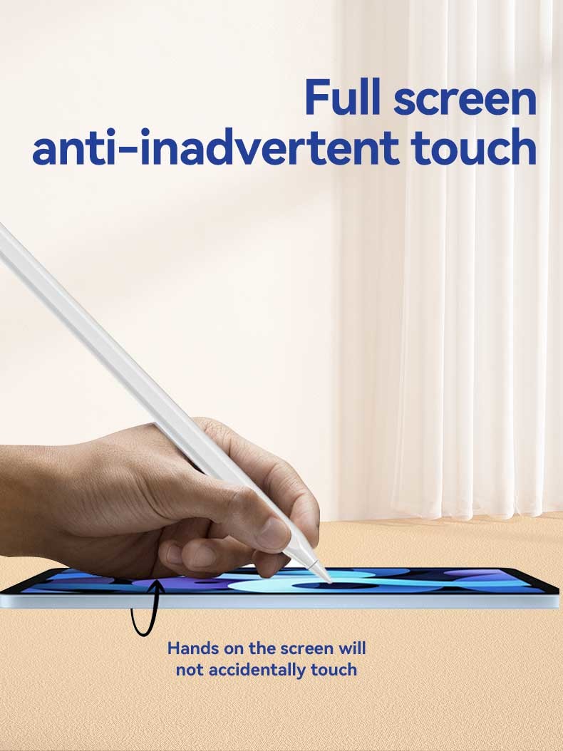 Painted Aluminum Active Stylus Pencil Rechargeable With 1.45mm Tip Diameter