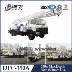 Buy cheap DFC-350A Hydraulic Rotary Truck Mounted Drilling Rig for depth 350m water well from wholesalers