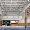 Buy cheap High Rise Long Span Steel Structure Gymnasium Prefabricated Customized from wholesalers